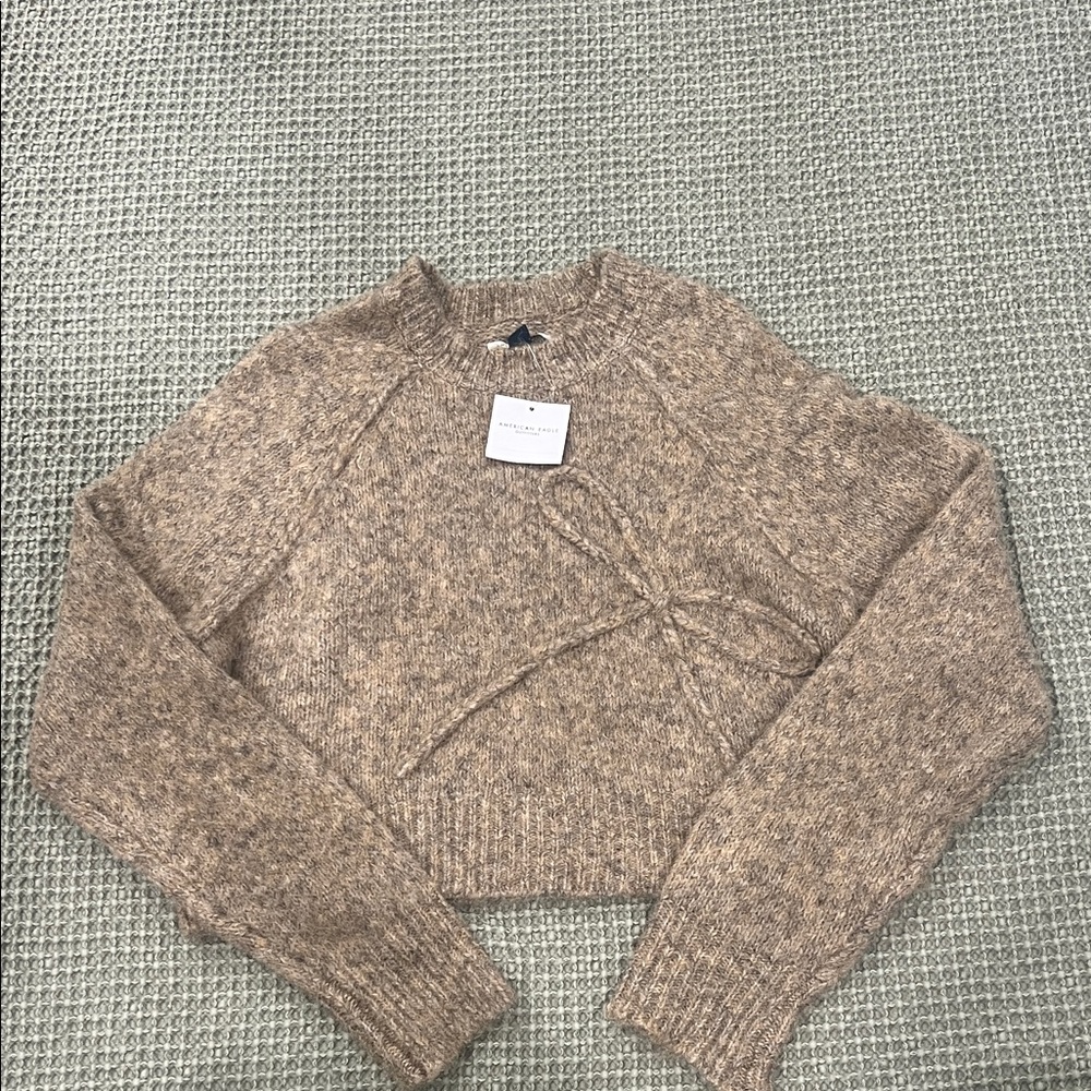 American Eagle Outfitters Bow Sweater